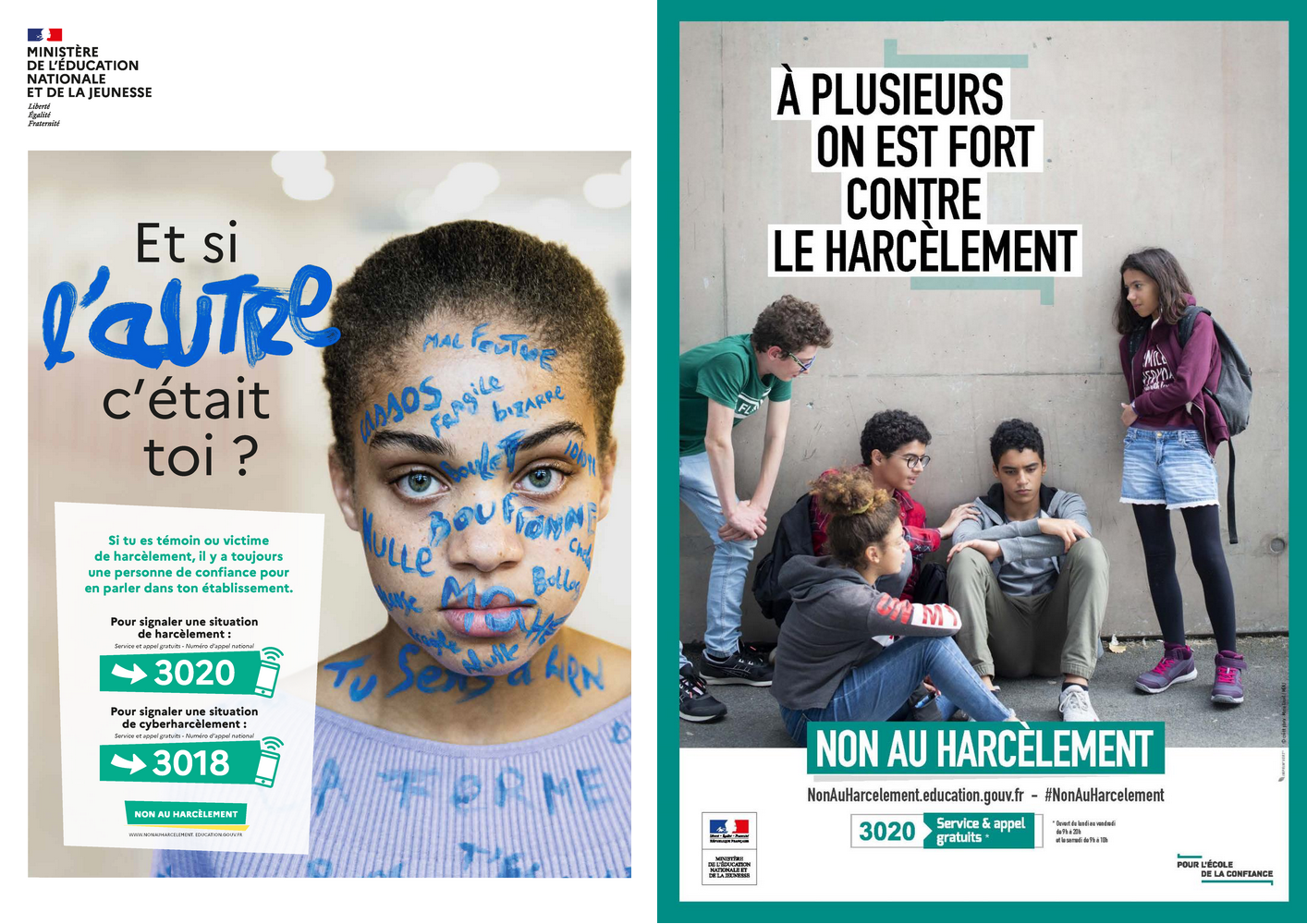 9 nov: journée nationale de lutte contre le HARCELEMENT A L’ECOLE
