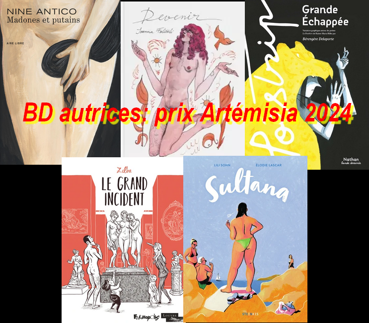 [17jan2024] Prix Artémisia de la BD