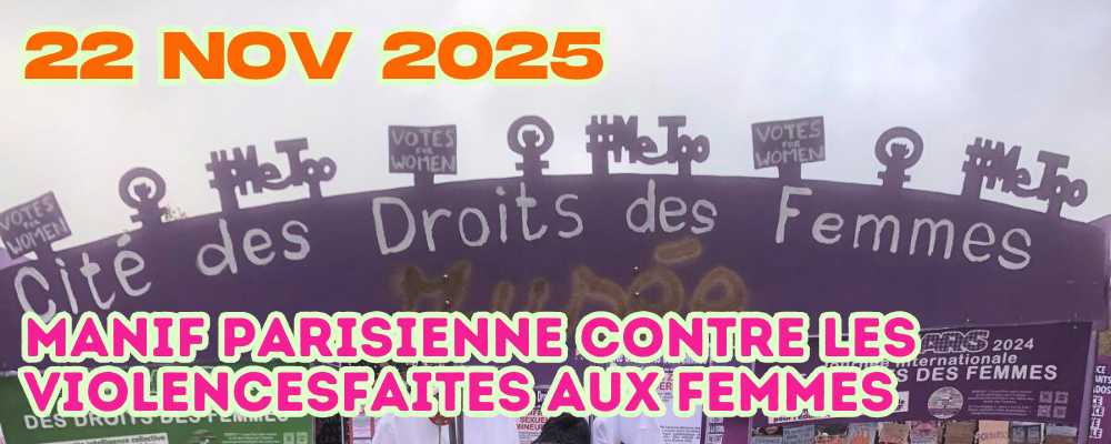 [22nov2025] Dans la journée internationale pour l&rsquo;élimination de la violence à l&rsquo;égard des femmes