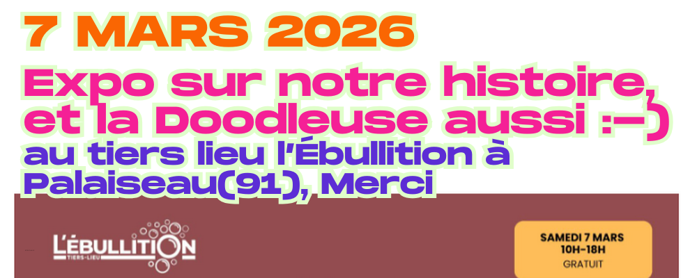 [7mars2026] On se chauffe avant le 8mars, on expose nos 3 premières années à Palaiseau